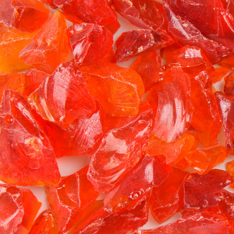 Chunky Orange Terrazzo