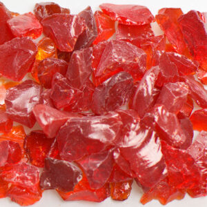 Chunky Red Swimming Pool Glass