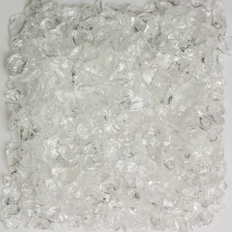 American Specialty Glass Mirror Size 00 Tumbled Terrazzo Glass - 1 Lb