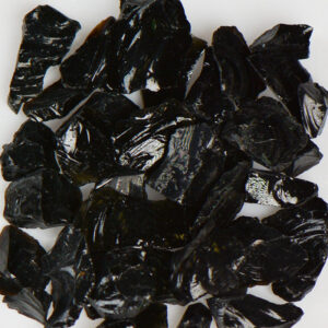 Black Terrazzo Glass